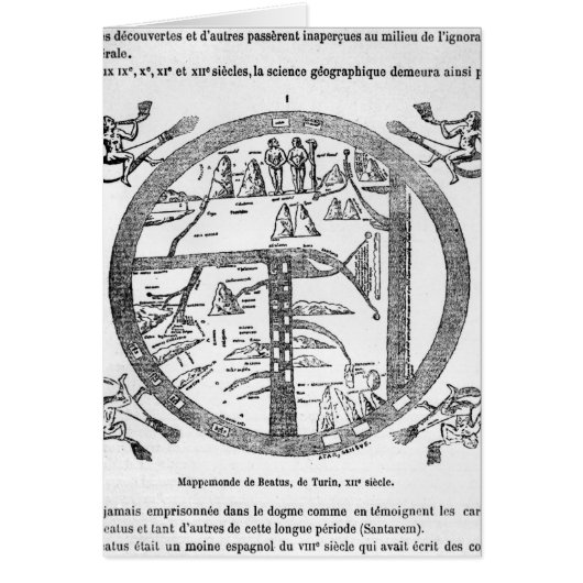 Beatus of Turin mappamundi Cards (Front)