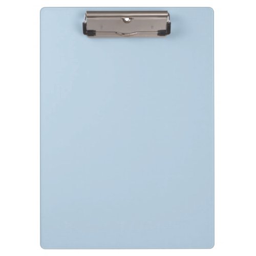 Beau blue  solid color  clipboard