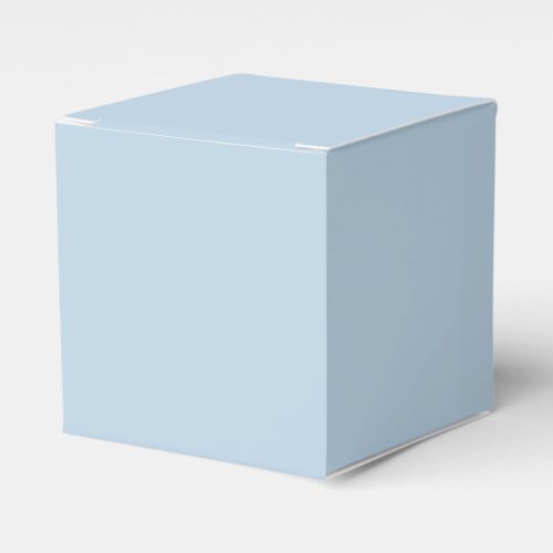 Beau blue  solid color  favor boxes