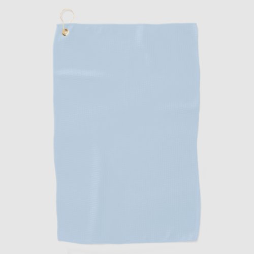 Beau blue  solid color  golf towel