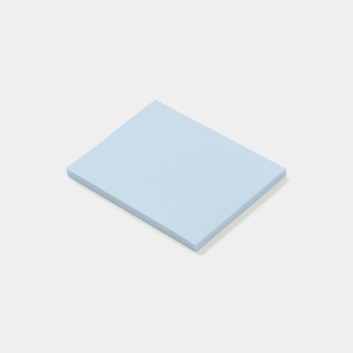 Beau blue  solid color  post_it notes