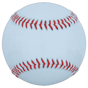 Beau blue (solid color) softball