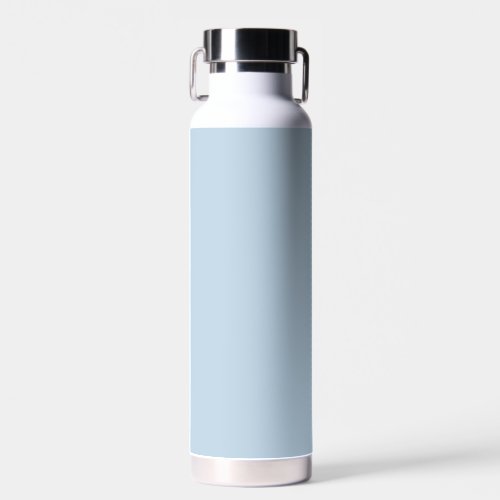 Beau blue  solid color water bottle