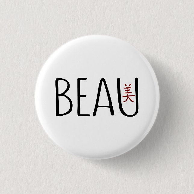 Beau Button (Front)
