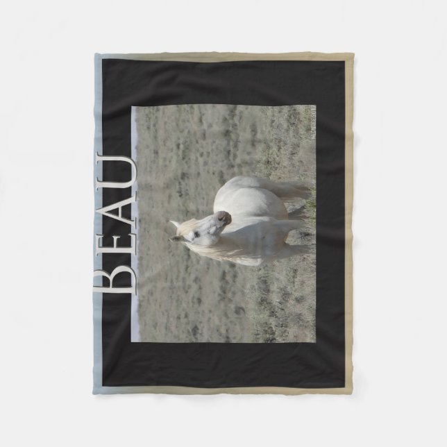 Beau Fleece Blanket (Front)