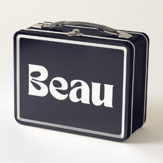 Beau  metal lunch box
