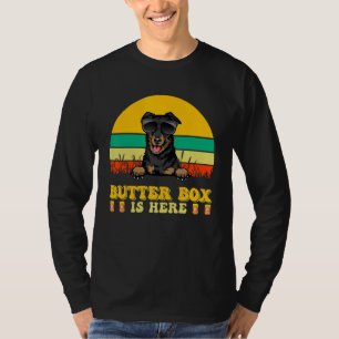 Beauceron Dog Butter Box Is Here Father s Day T-Shirt