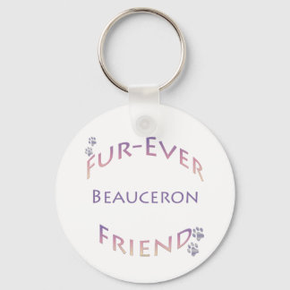 Beauceron Furever Keychain