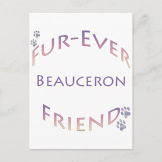 Beauceron Furever Postcard