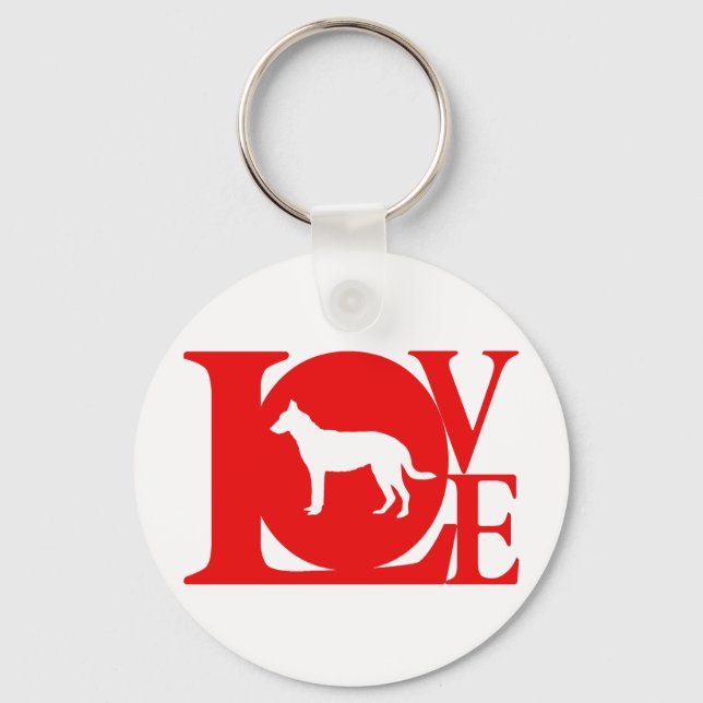 Beauceron Keychain (Front)