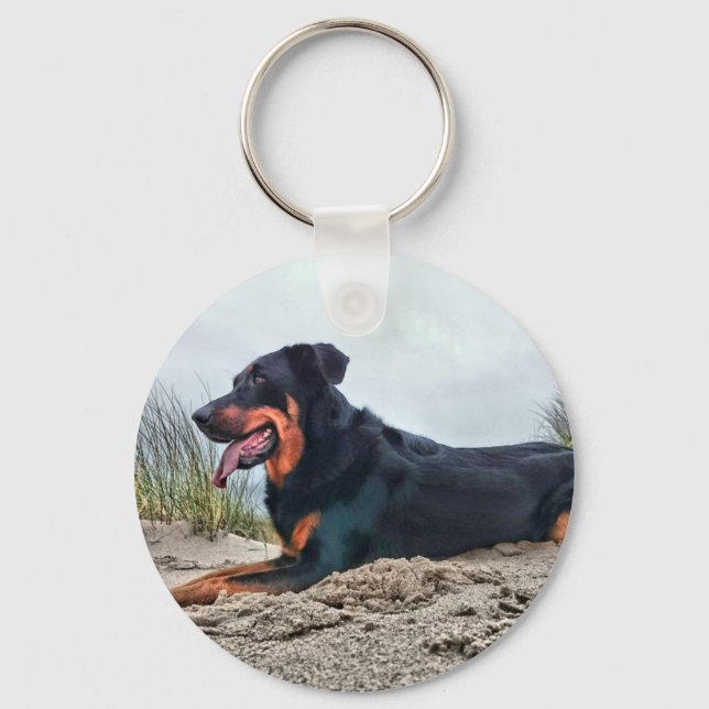 Beauceron Keychain (Front)