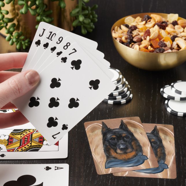 Beauceron Poker Cards (In Situ)