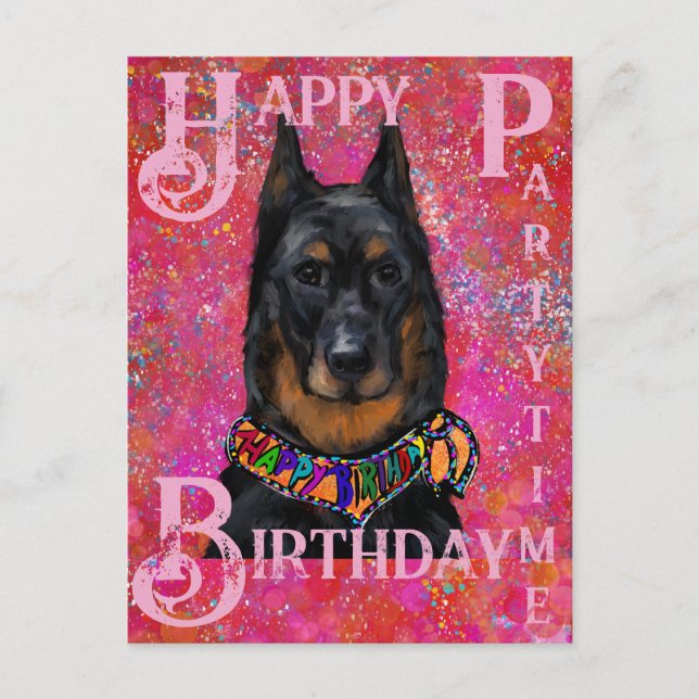 Beauceron                       postcard (Front)