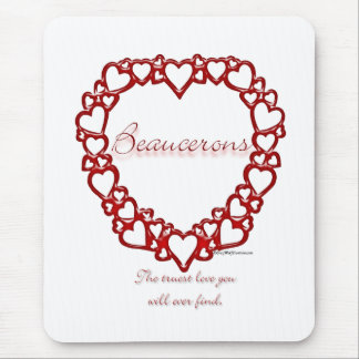 Beauceron True Love Mouse Pad
