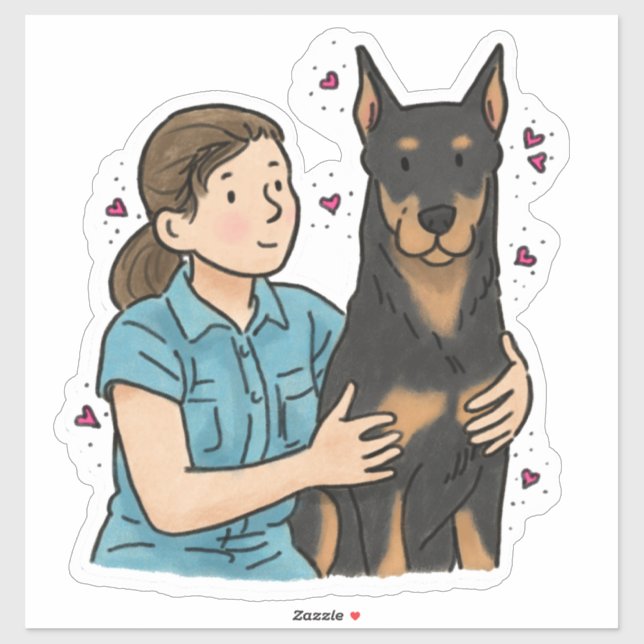 Beauceron - Working Sticker (Sheet)