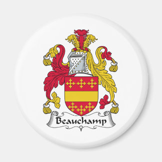 Beauchamp Family Crest Magnet