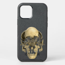 Beauchene Exploded Skull Goth Design T-Shirt OtterBox Symmetry iPhone 12 Pro Case