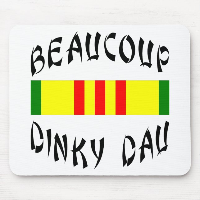 Beaucoup Dinky Dau Vietnam Mouse Pad (Front)