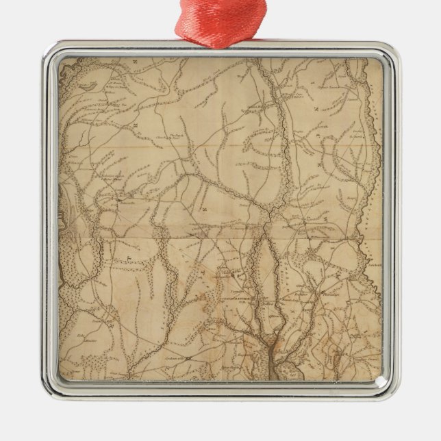 Beaufort District, South Carolina Metal Ornament (Front)