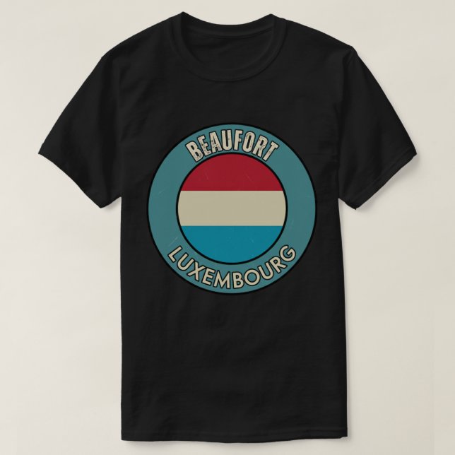 Beaufort, Luxembourg T-Shirt (Design Front)