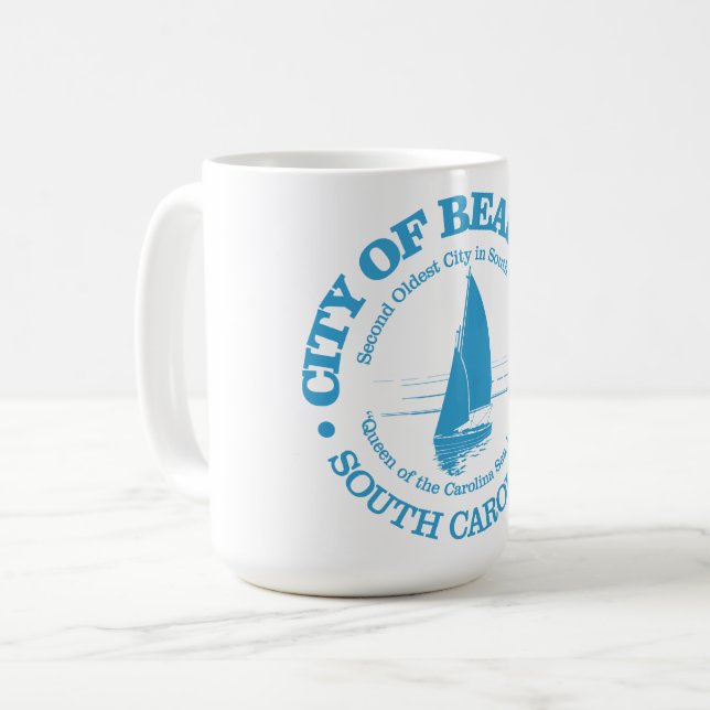Beaufort SC (sailboat) Coffee Mug (Front Left)