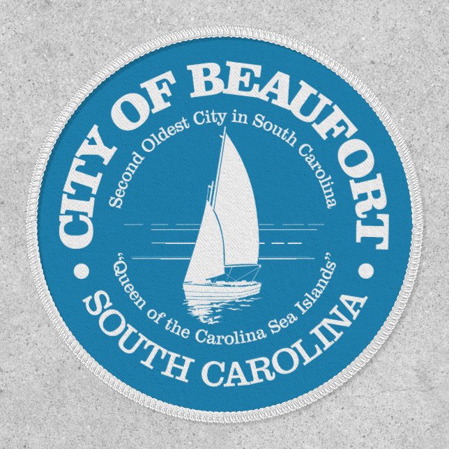 Beaufort SC (sailboat) Patch (Front)