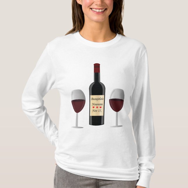 Beaujolais Nouveau Day T-Shirt (Front)