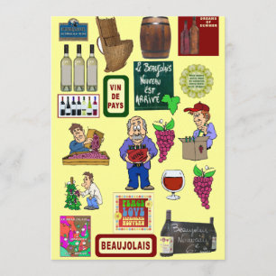Beaujolais Nouveau Invitation