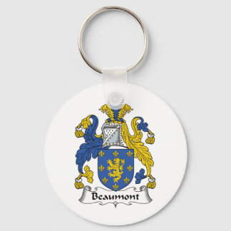 Beaumont Family Crest Keychain