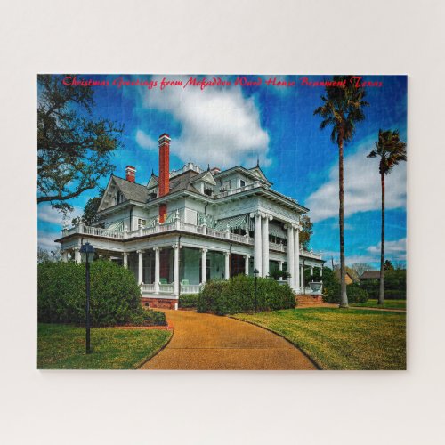 Beaumont Texas Christmas Greetings Jigsaw Puzzle