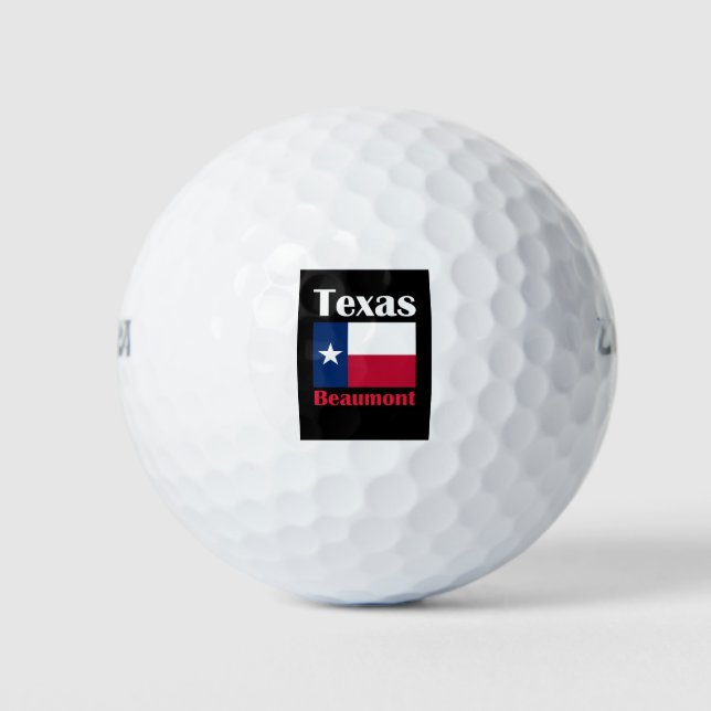 Beaumont TX Golf Balls (Front)