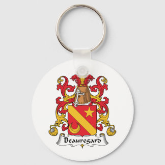 Beauregard Family Crest Keychain