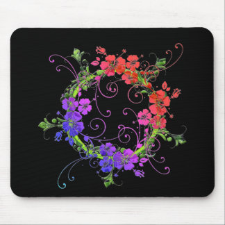 Beautful Floral Mouse Pad