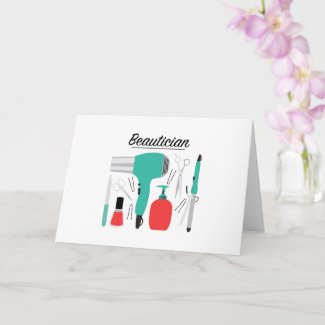 Beautician Card