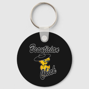 Beautician Chick #4 Keychain