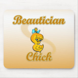 Beautician Chick Mouse Pad
