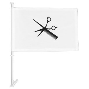 Beautician Design Car Flag