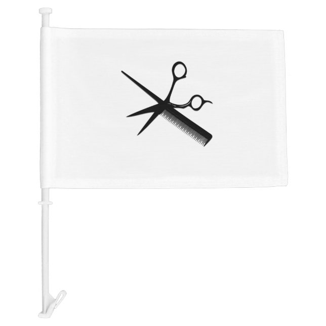 Beautician Design Car Flag (Front)