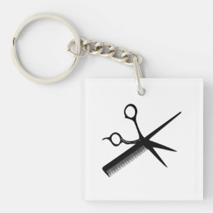 Beautician Design Keychain