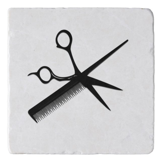 Beautician Design Trivet (Front)