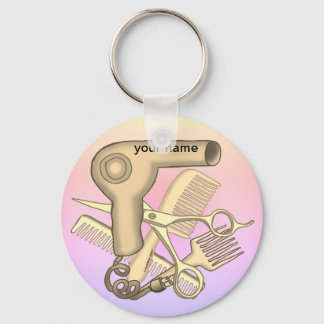 Beautician keychain