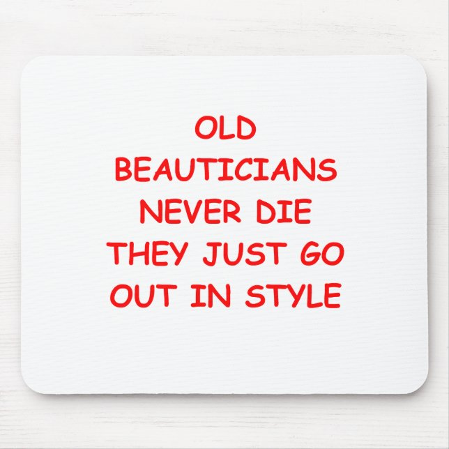 BEAUTician Mouse Pad (Front)