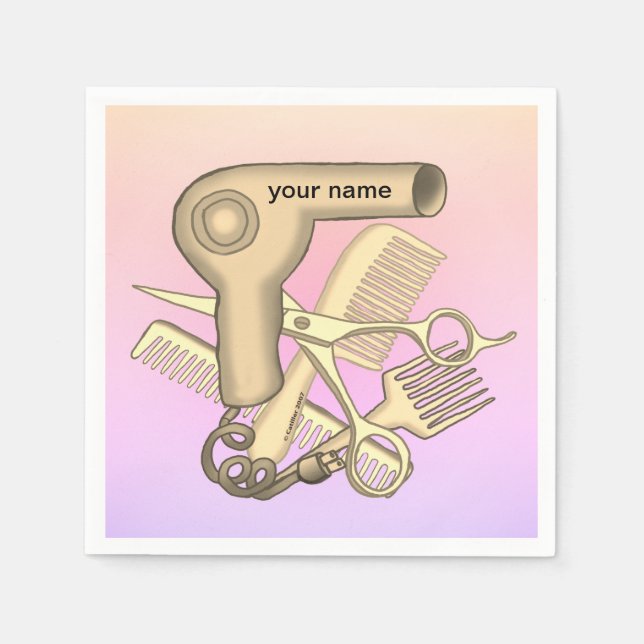 Beautician napkins (Front)