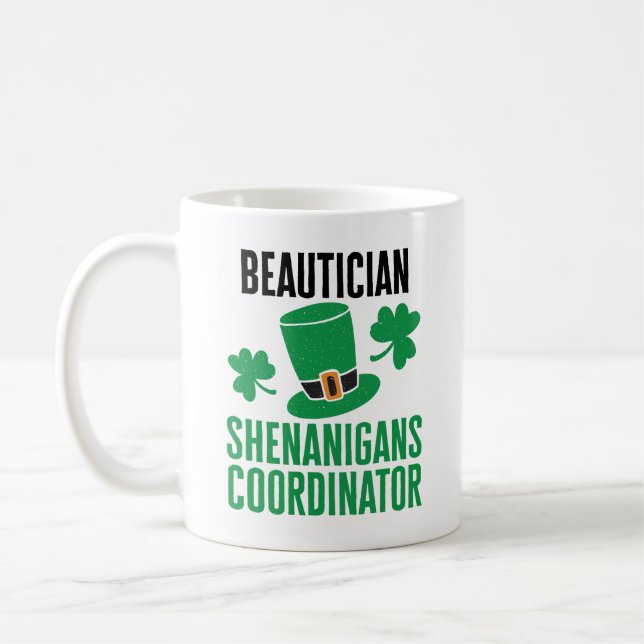 Beautician Shenanigans Coordinator Coffee Mug (Left)