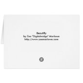 Beautifly Cards (Back Horizontal)