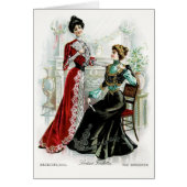 Beautiful 1900s Vintage Designer Women (Front)