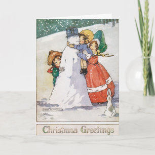 Beautiful 1920s Christmas Card