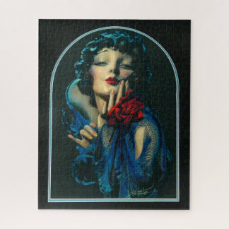 beautiful 1920s woman jigsaw puzzle