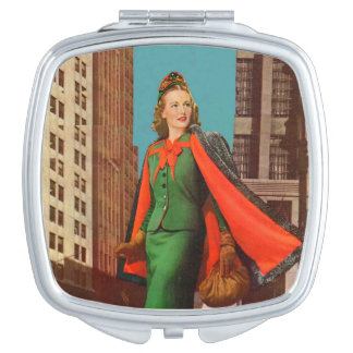 beautiful 1940s uptown girl mirror for makeup
