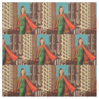 beautiful 1940s uptown girl print fabric
